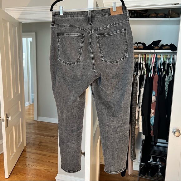 Madewell The Curvy Perfect Vintage Jean 31 Lunar Wash Black - Picture 5 of 6